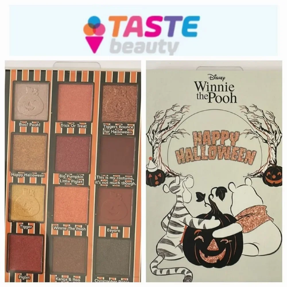 Taste Beauty Winnie The Pooh Happy Halloween Eyeshadow Palette